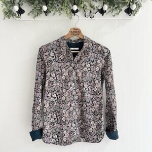 Sessun Women’s Britanny Floral Button Down Shirt Small CP